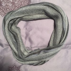 Loft metallic infinity scarf
